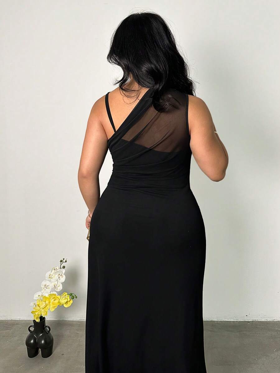 Rochie maxi SHEIN, negru