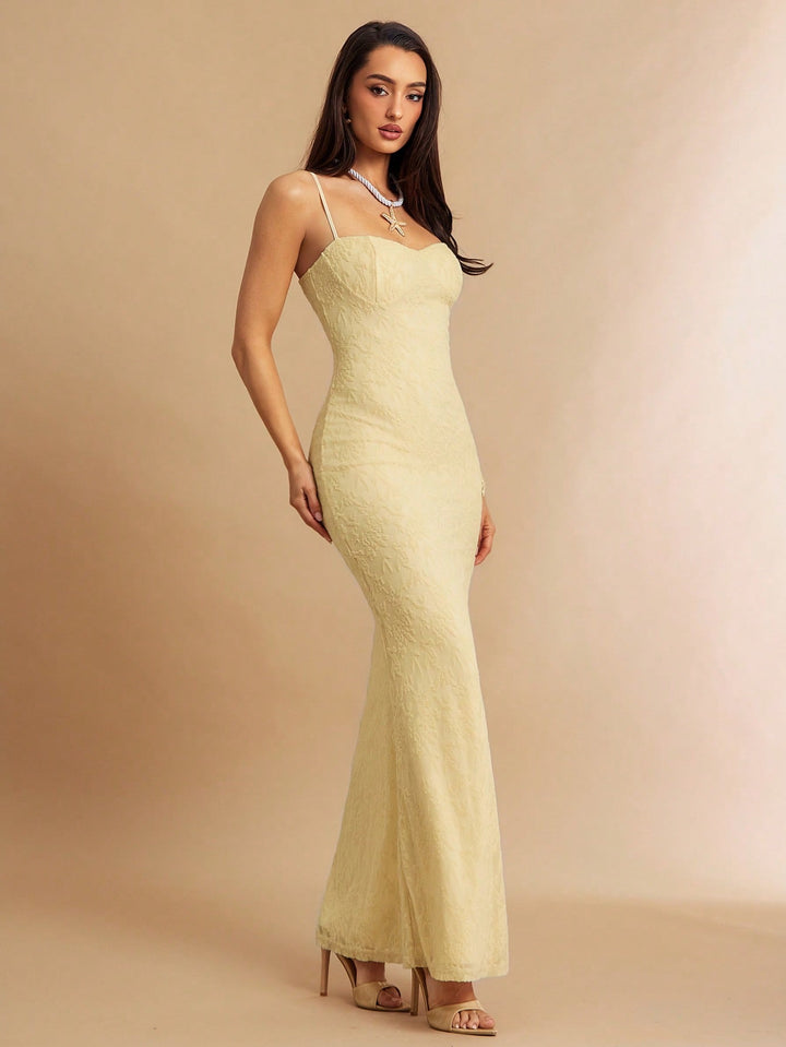 Rochie maxi SHEIN, galben