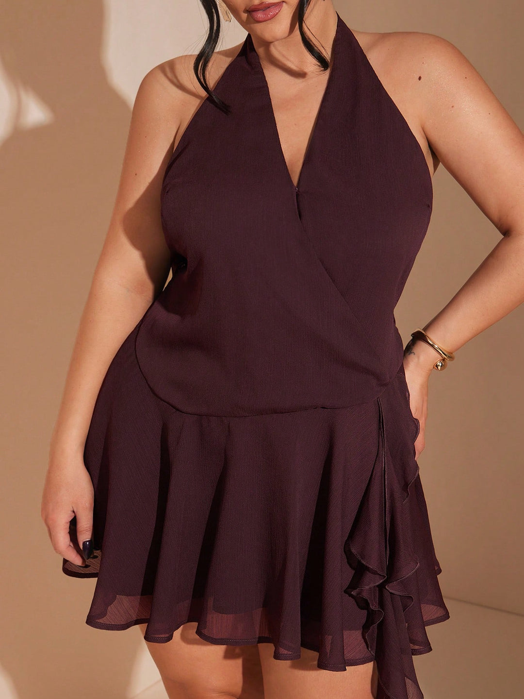 Rochie SHEIN, maro