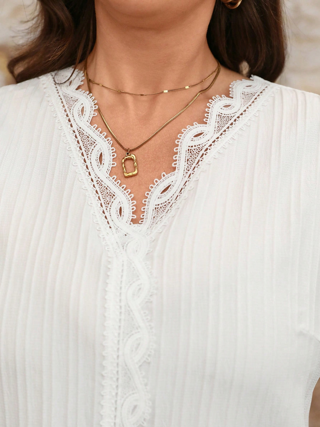 SHEIN top, fehér