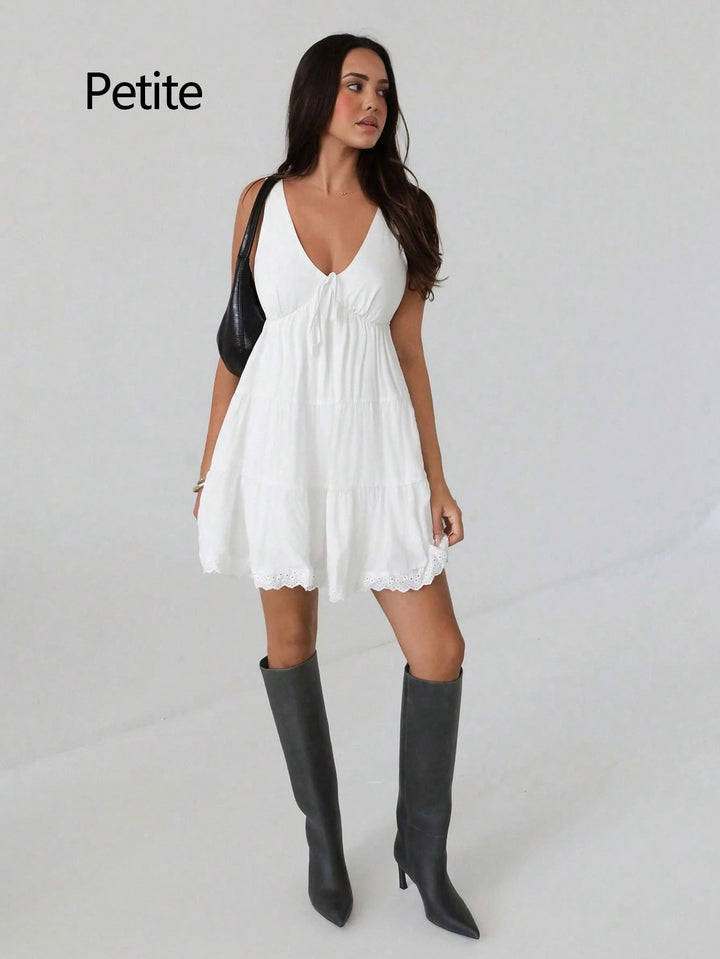 Rochie mini SHEIN, alb