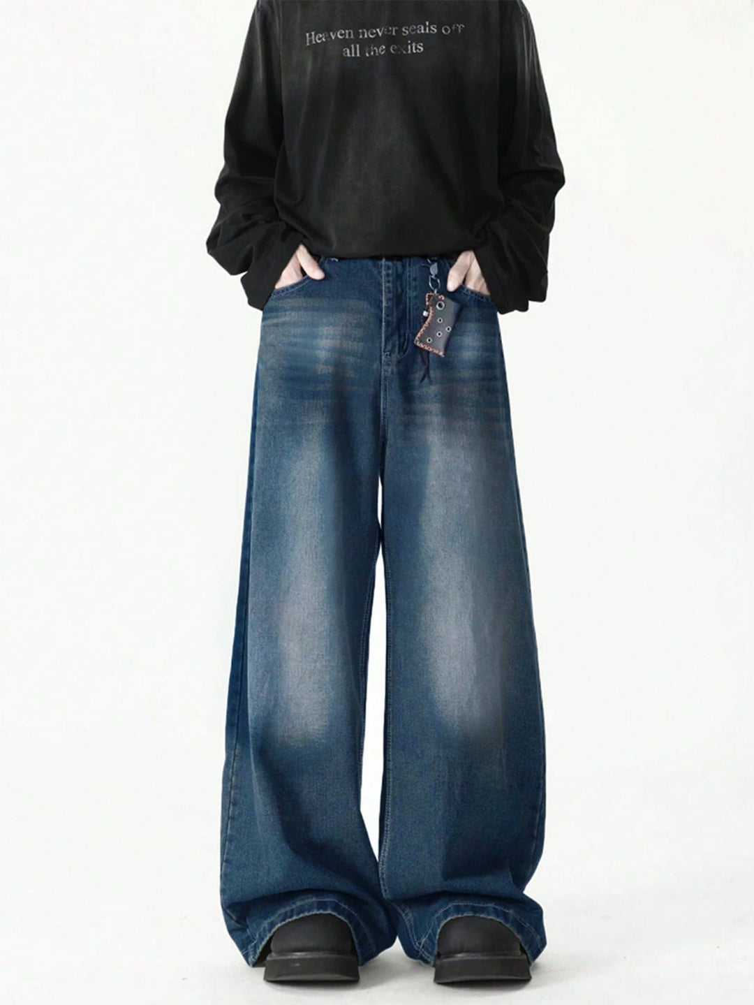 Jeans SHEIN, albastru