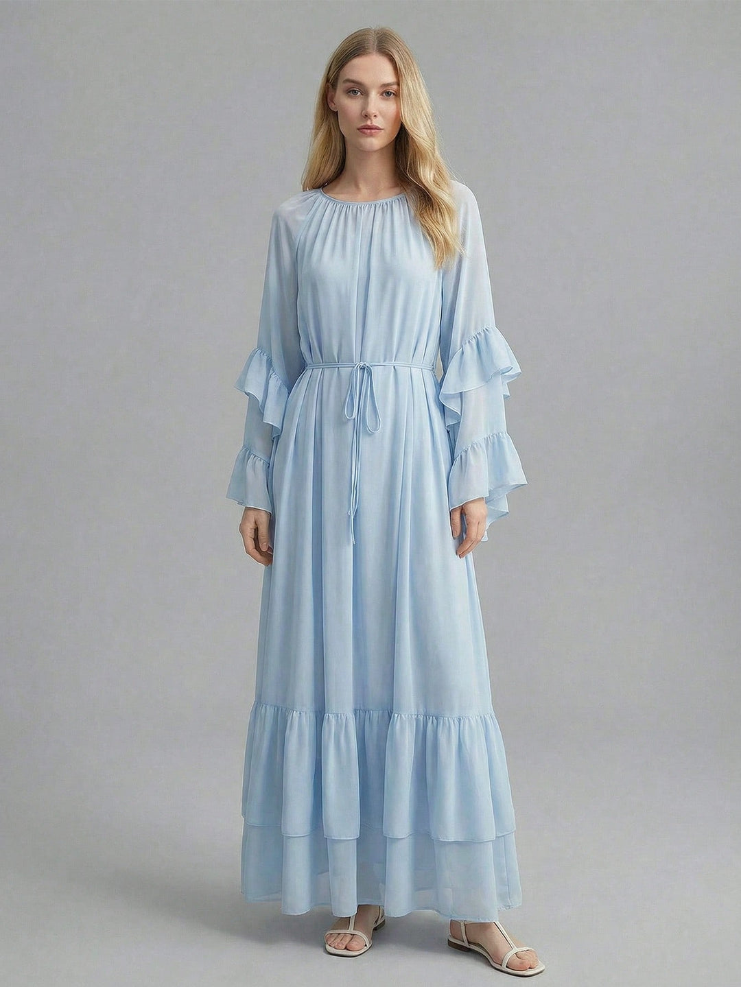 Rochie midi SHEIN, albastru