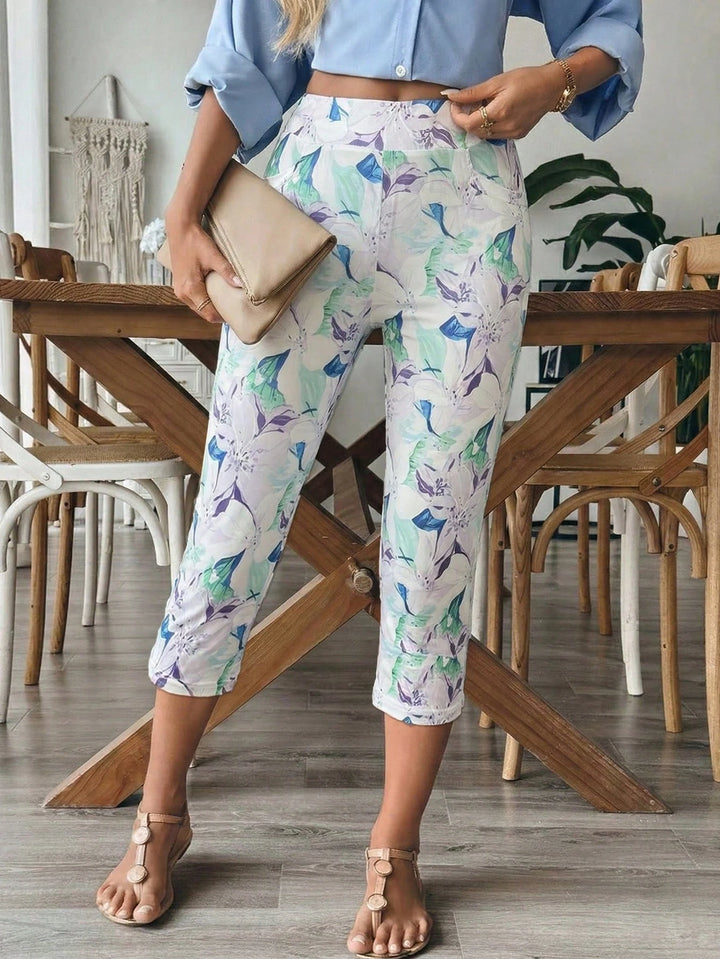 Pantaloni 3/4 SHEIN, mix culori
