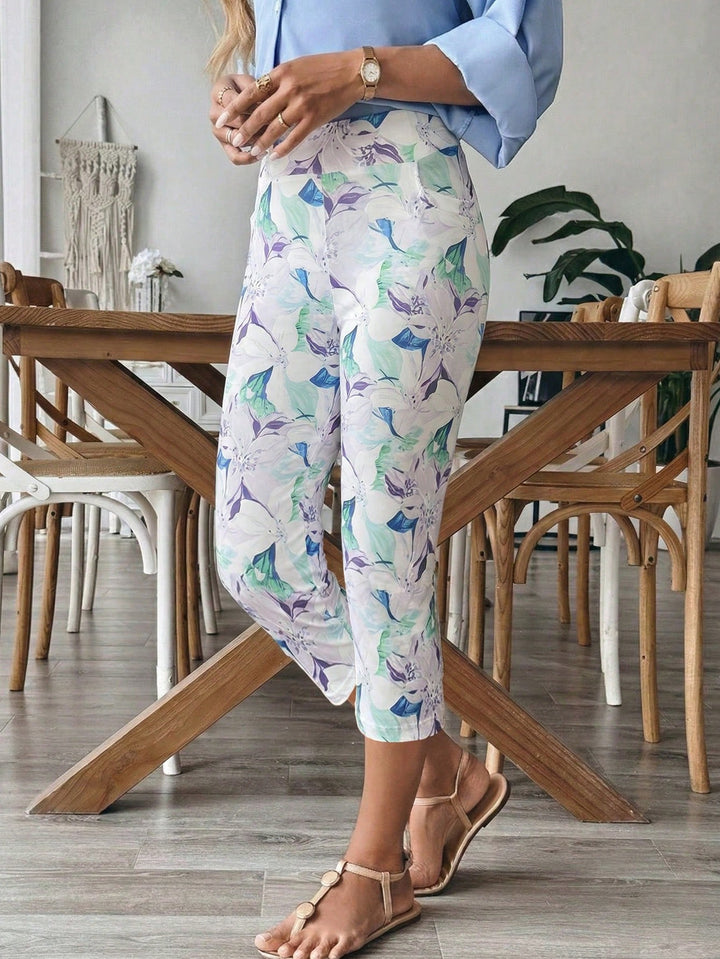 Pantaloni 3/4 SHEIN, mix culori
