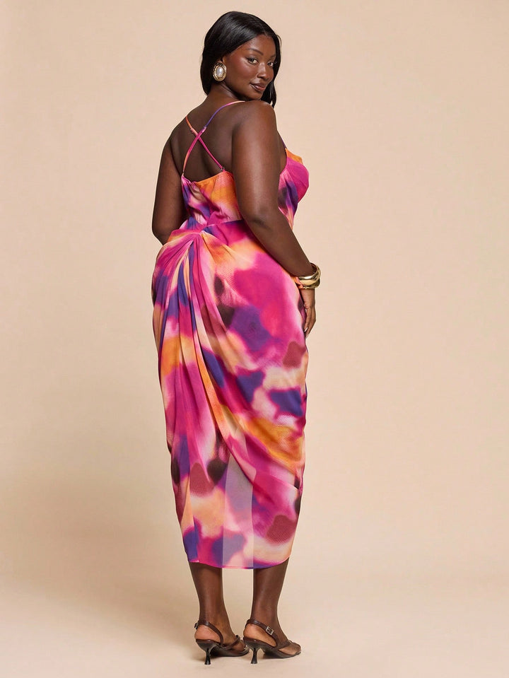 Rochie SHEIN, mix culori