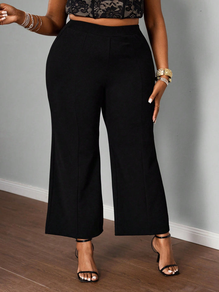 Pantaloni SHEIN, negru