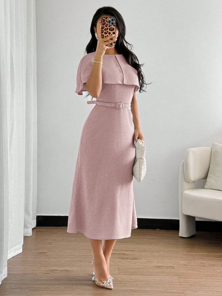 Rochie midi SHEIN, roz
