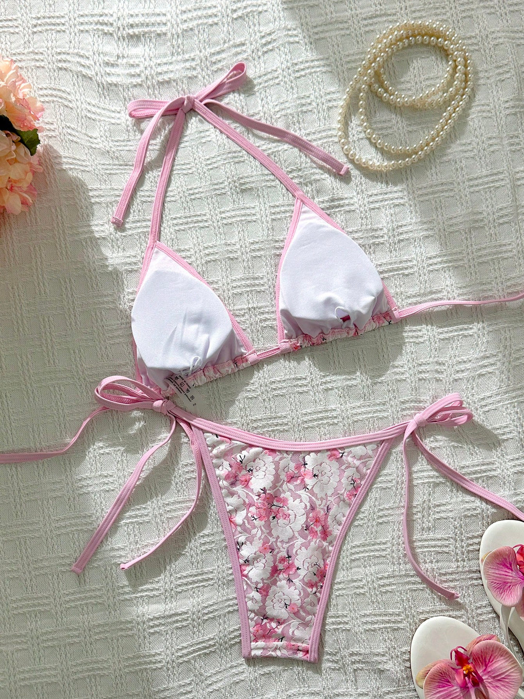 Costum de baie SHEIN, mix culori