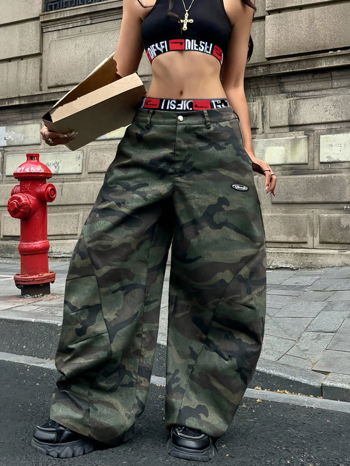 Pantaloni SHEIN, kaki