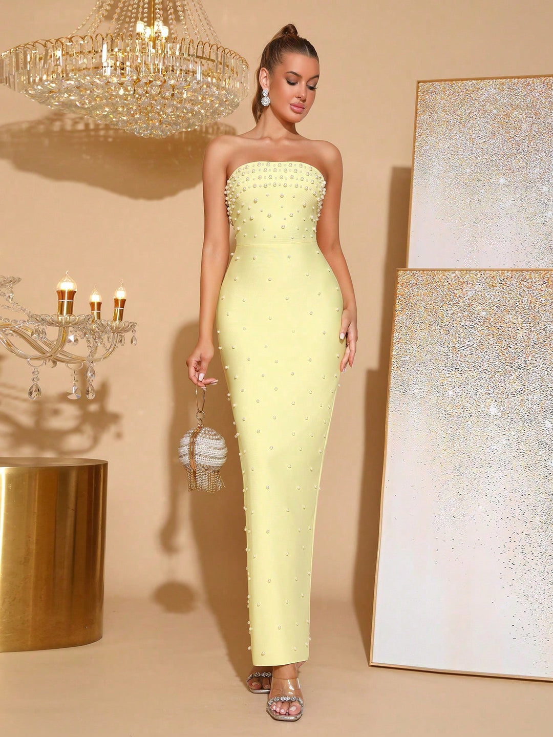 Rochie SHEIN, galben