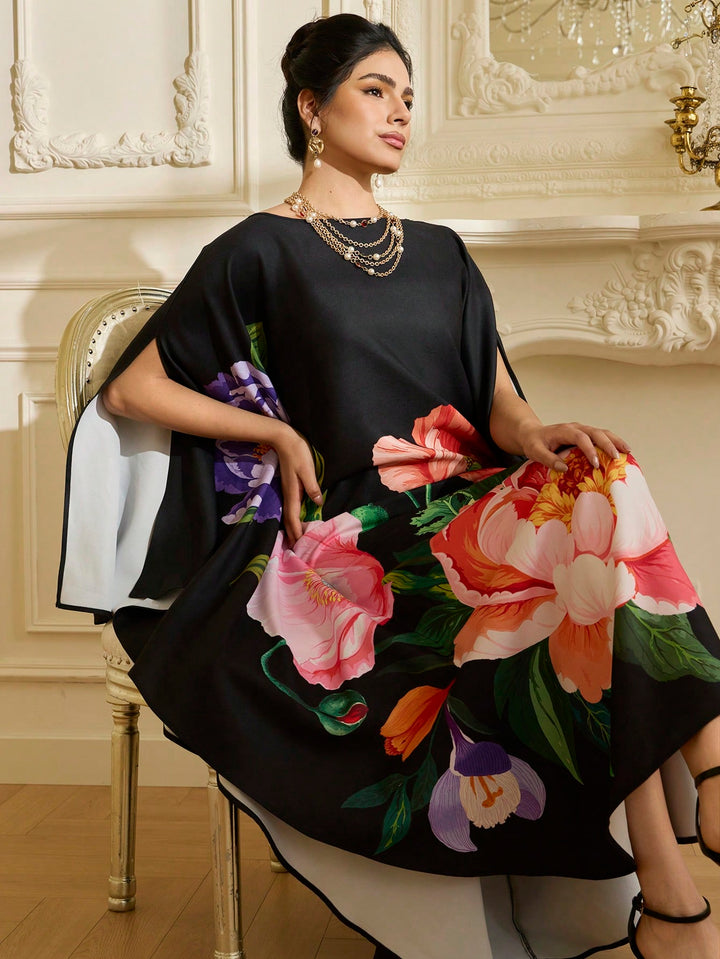 Rochie maxi SHEIN, negru