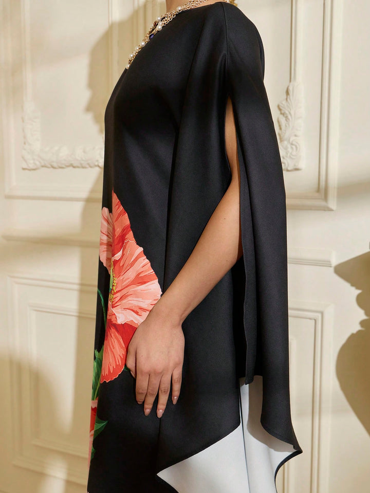 Rochie maxi SHEIN, negru