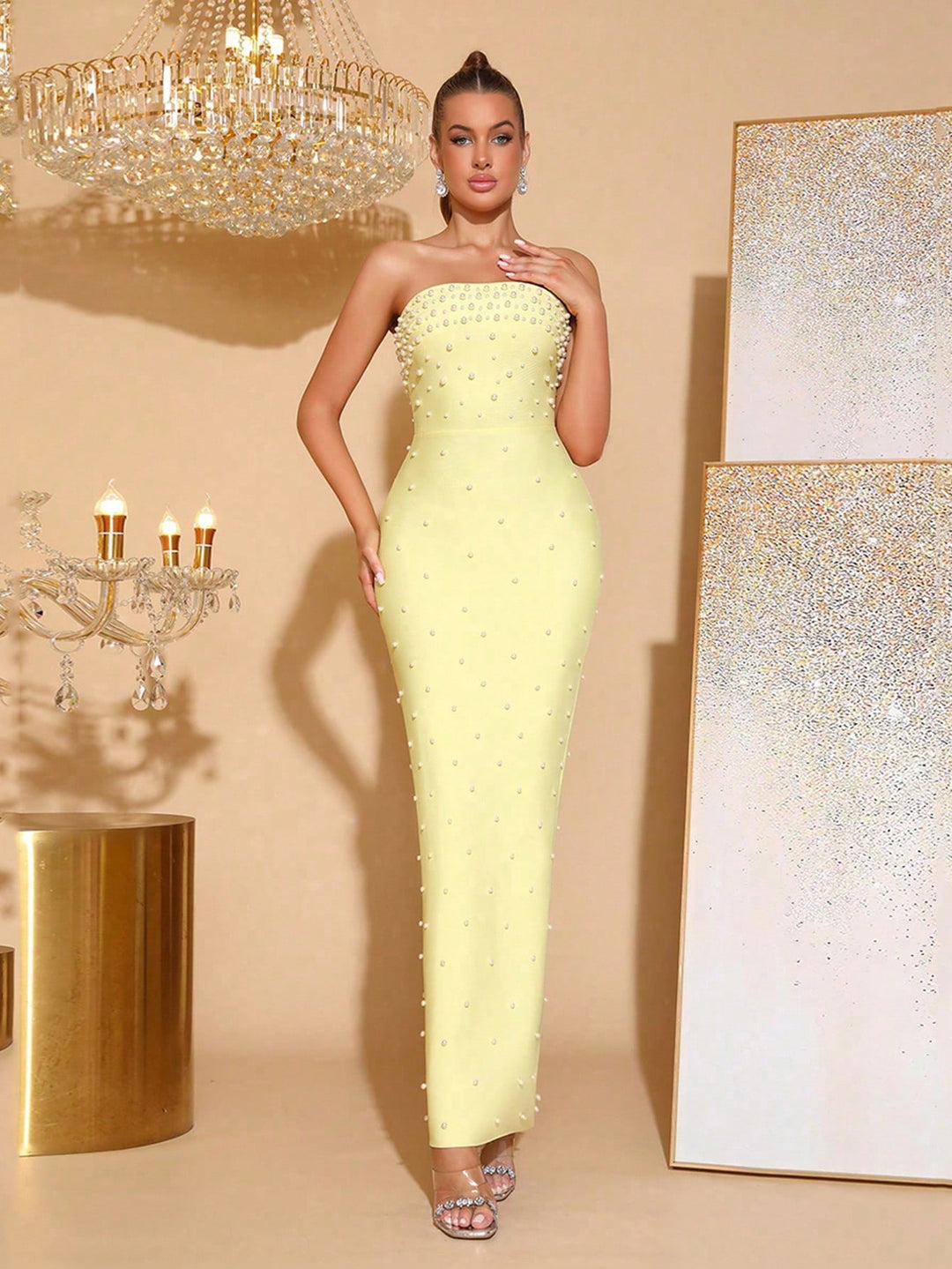 Rochie SHEIN, galben