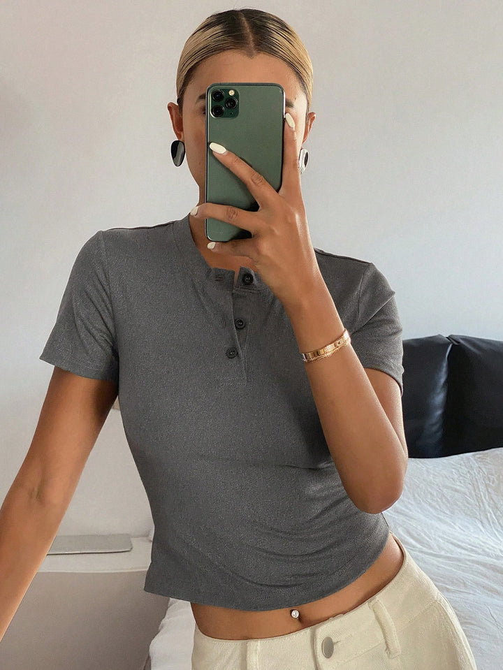 Tricou SHEIN, gri