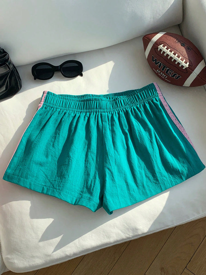 Pantaloni scurți SHEIN, verde