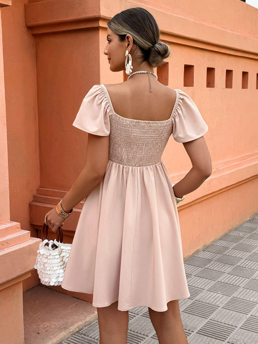 Rochie mini SHEIN, roz