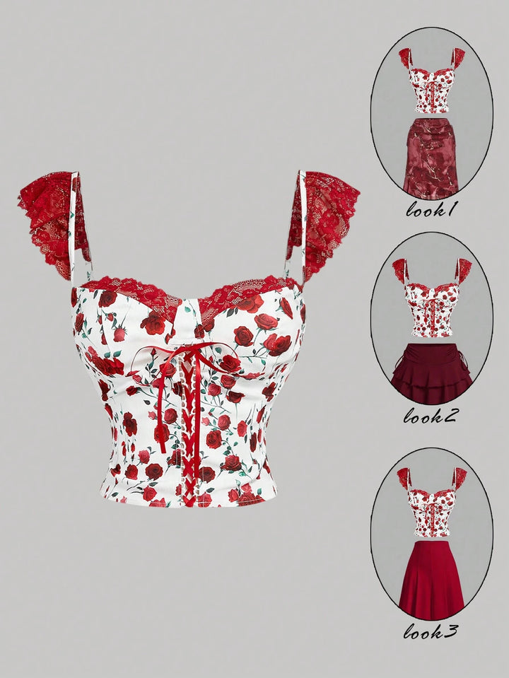 Top SHEIN, mix culori