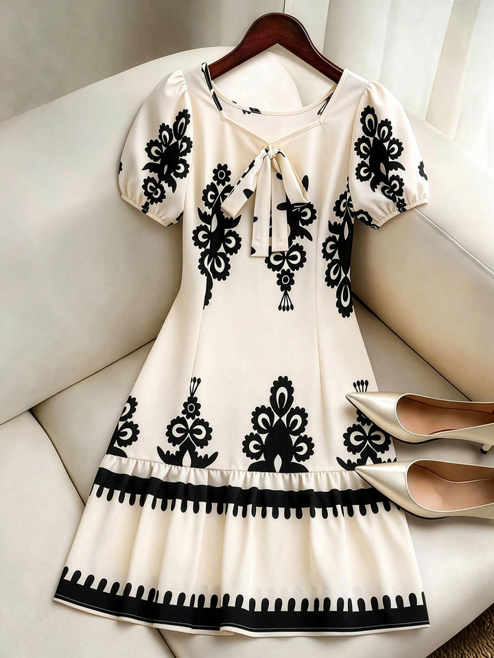 Rochie scurtă SHEIN, bej