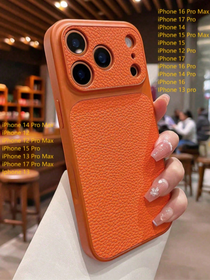 Husă iPhone SHEIN, portocaliu