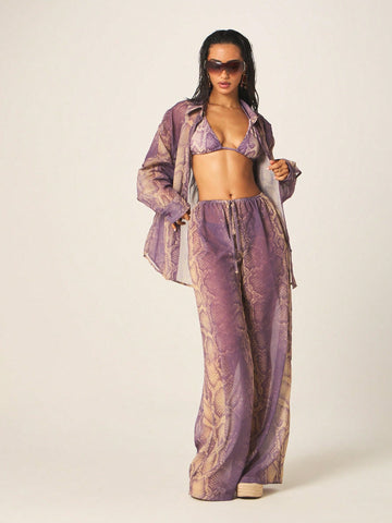 Pantaloni de plajă SHEIN, mix culori