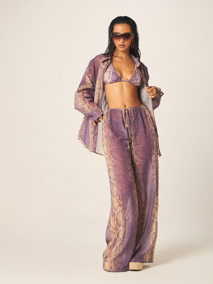 Pantaloni de plajă SHEIN, mix culori