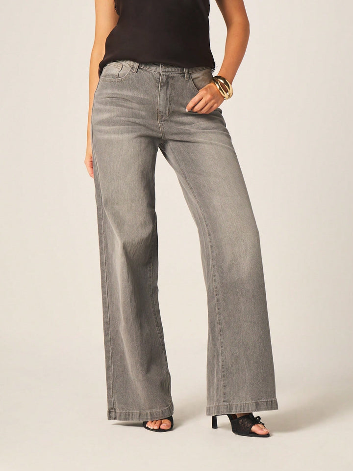Jeans SHEIN, gri
