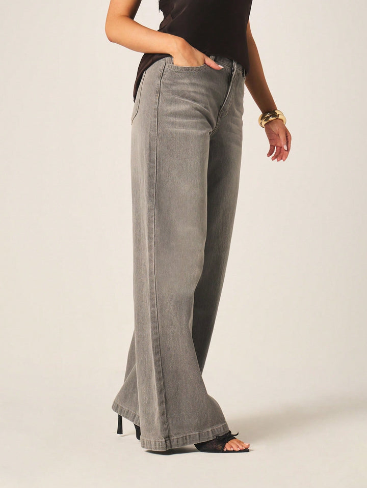 Jeans SHEIN, gri