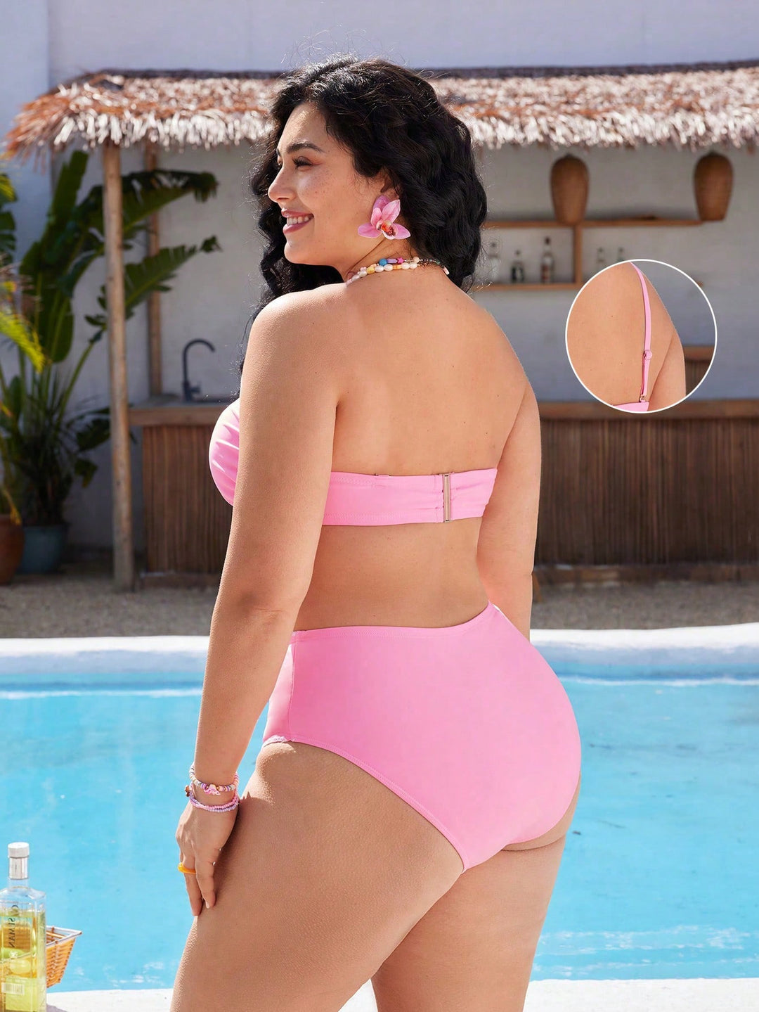 Set bikini de baie SHEIN, mix culori