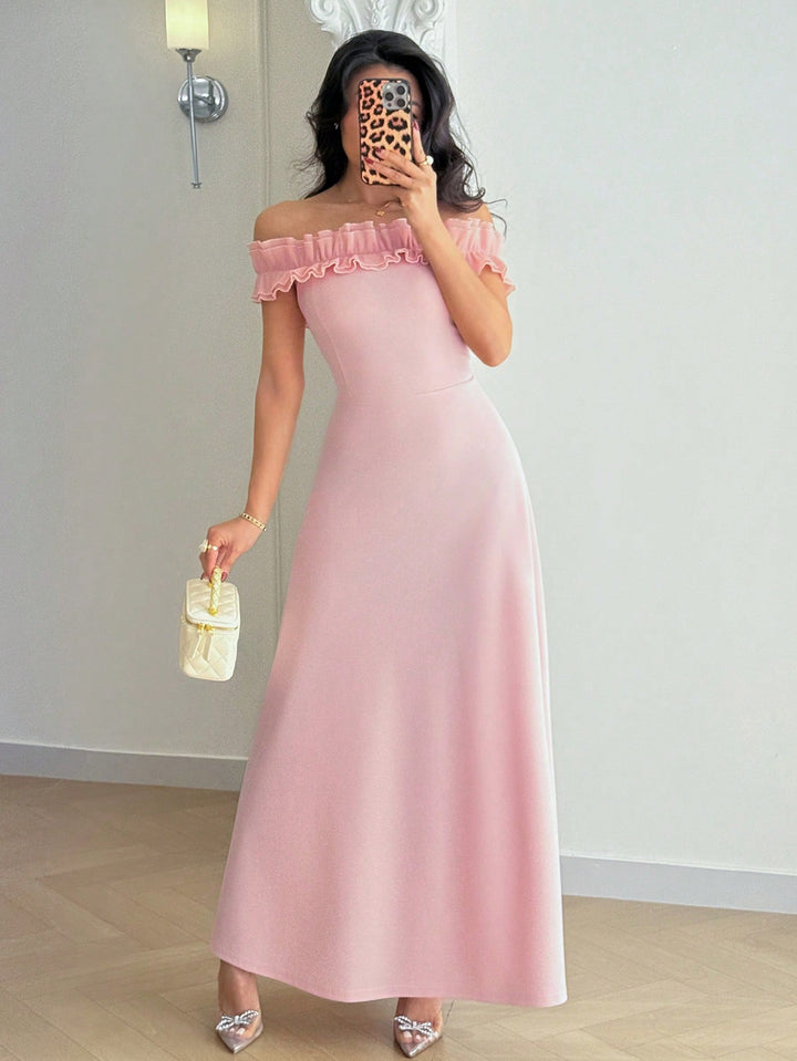 Rochie midi SHEIN, vișiniu