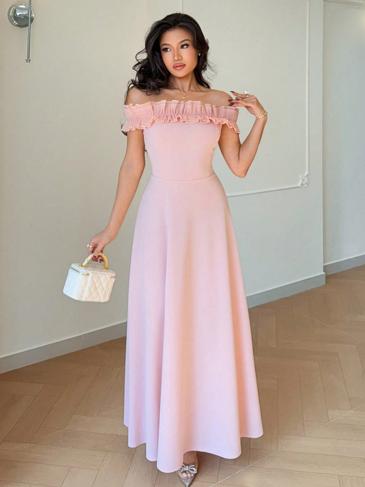 Rochie midi SHEIN, vișiniu