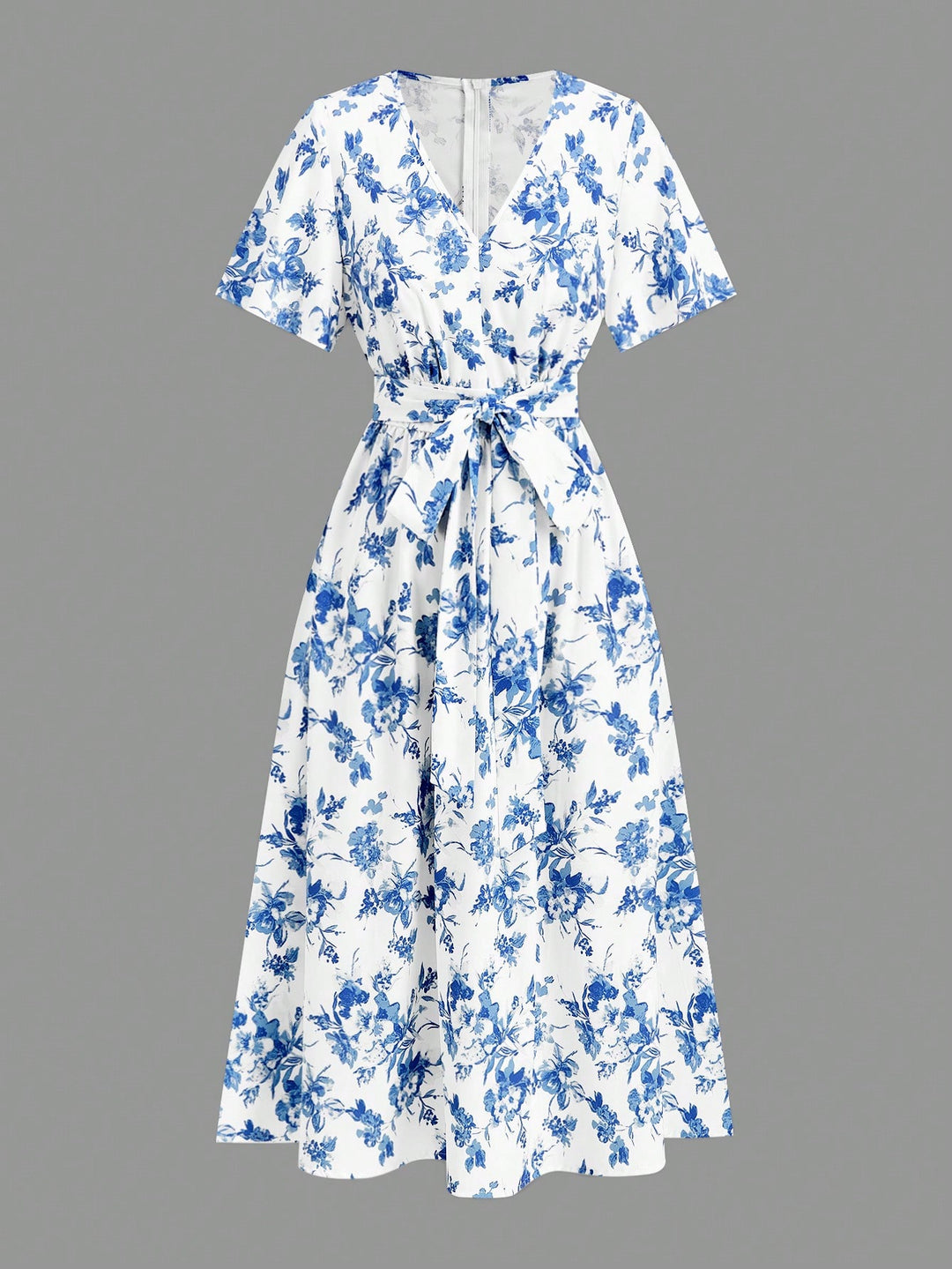 Rochie midi SHEIN, albastru