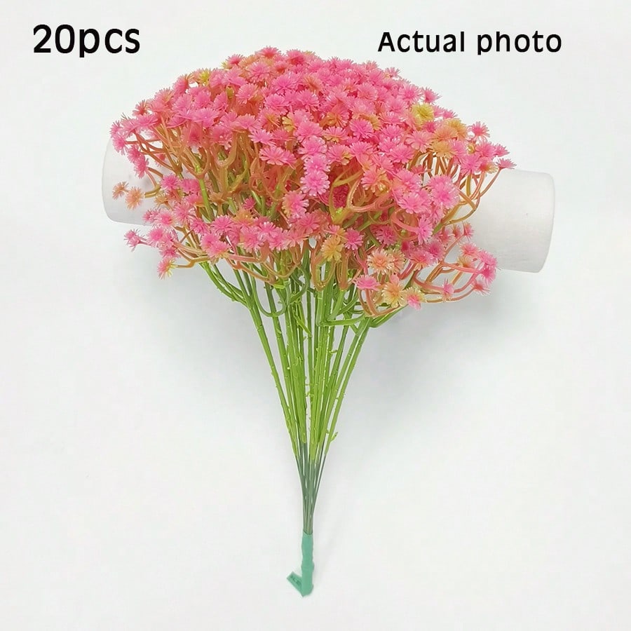 Floari artificiale SHEIN, roz