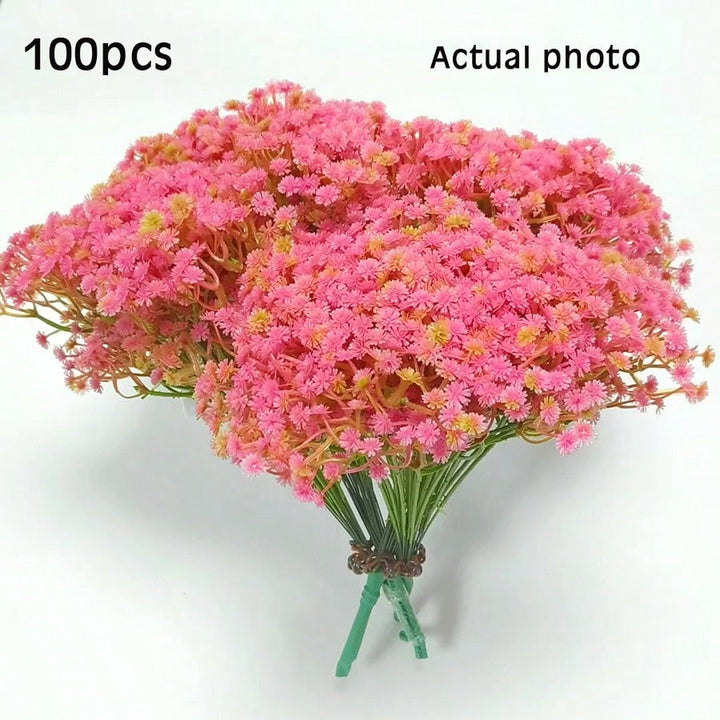 Floari artificiale SHEIN, roz