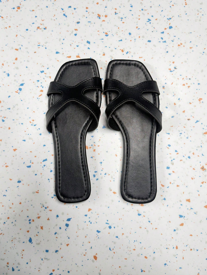 Sandale SHEIN, negru