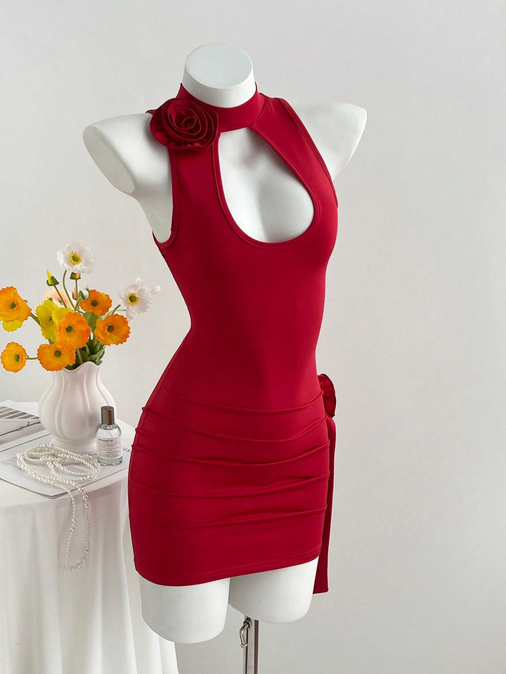 Rochie mini SHEIN, roșu