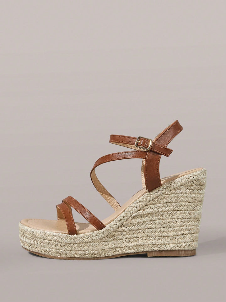 Sandale SHEIN, maro
