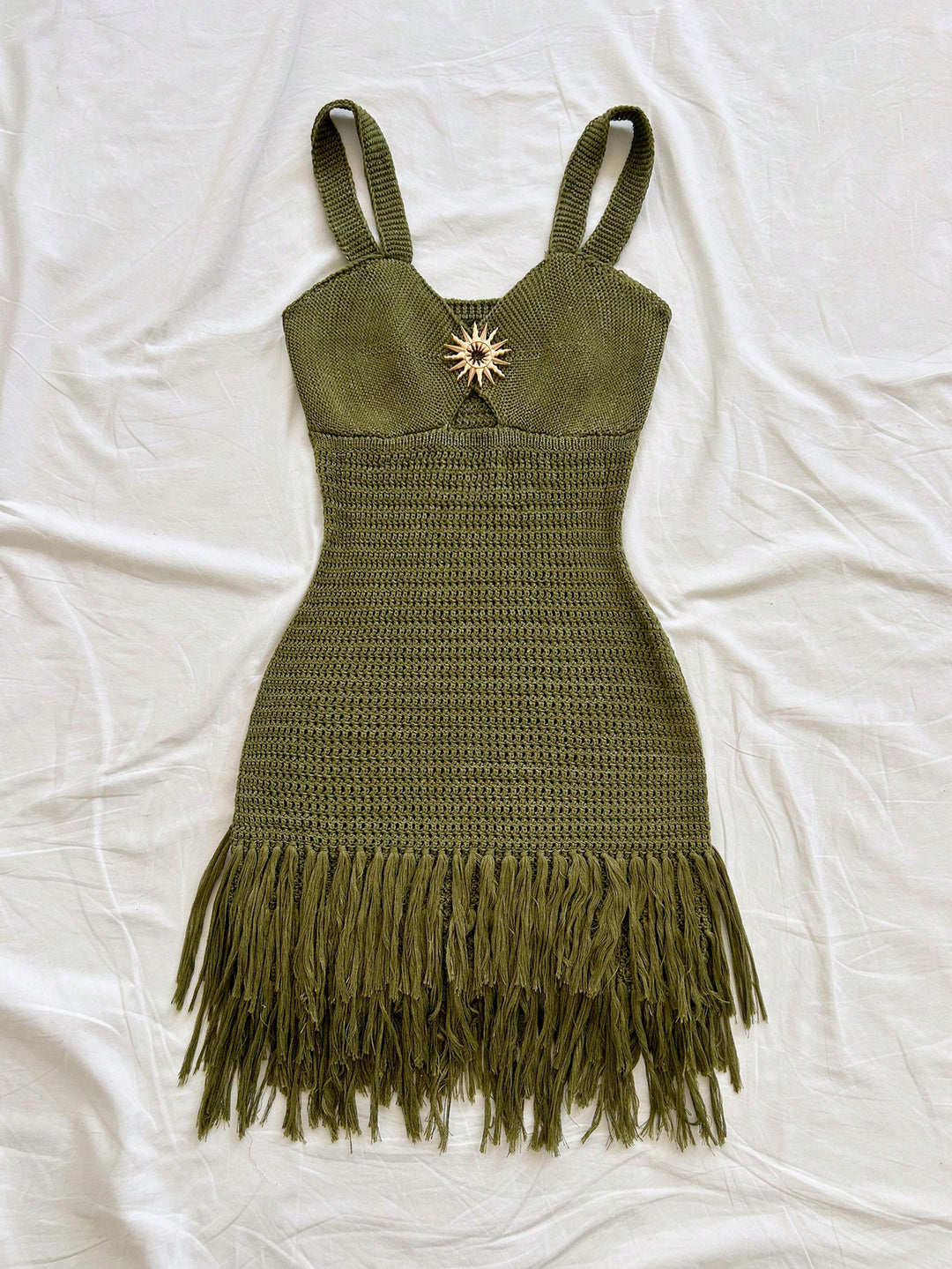 Rochie SHEIN, kaki