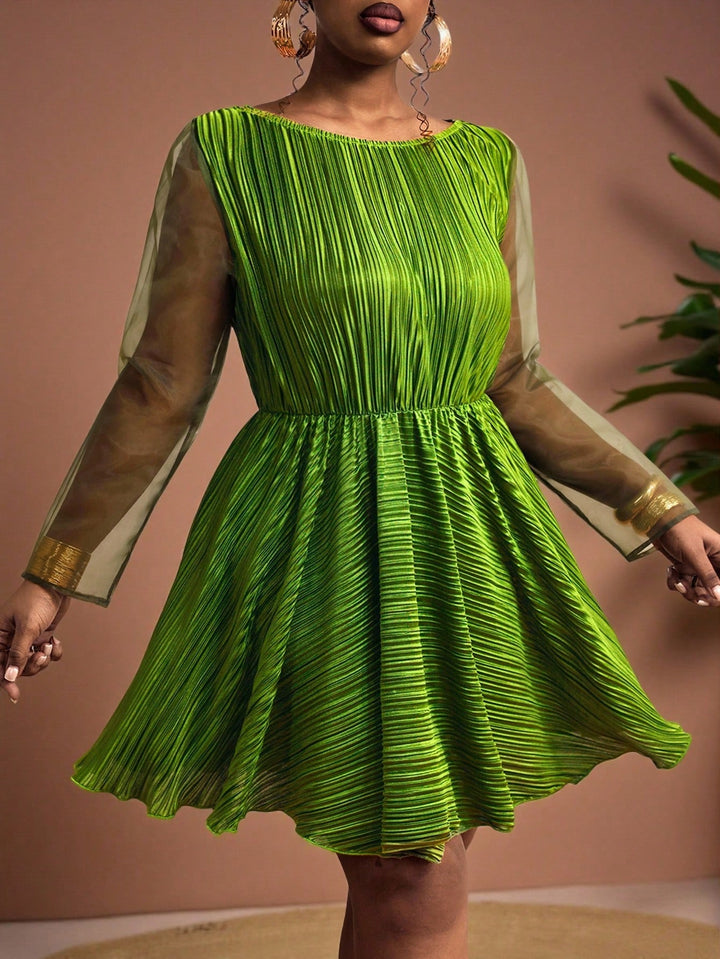 Rochie SHEIN, verde
