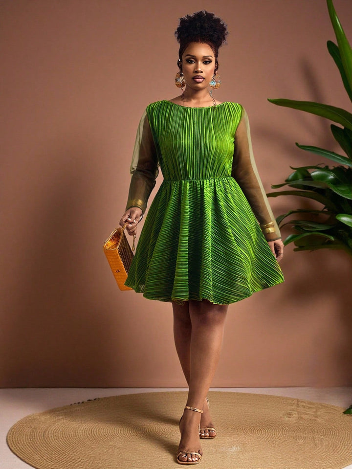 Rochie SHEIN, verde