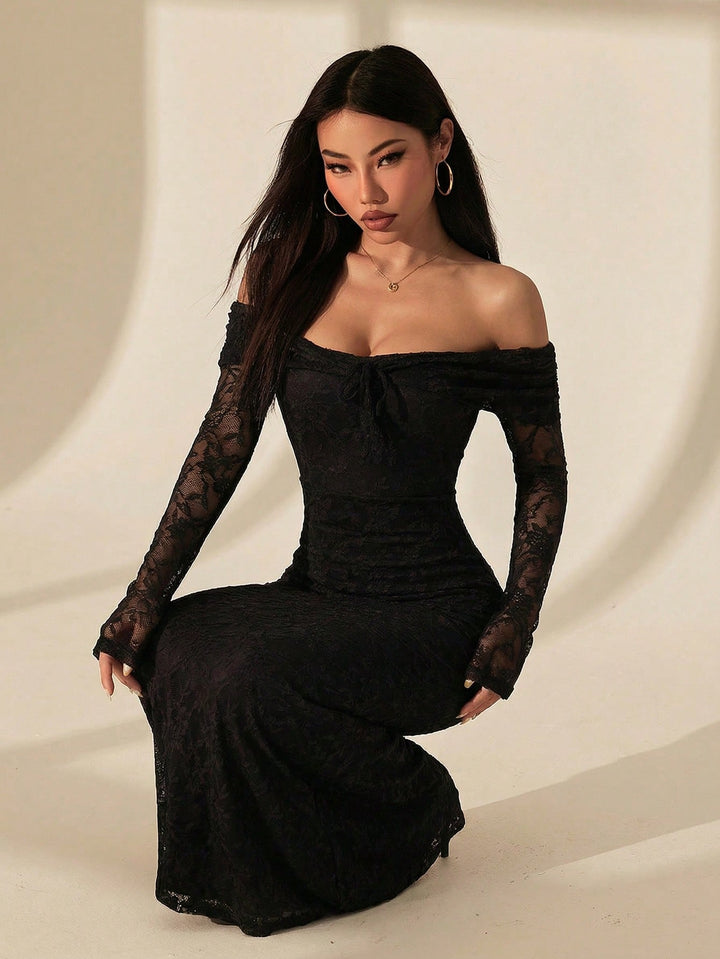 Rochie maxi SHEIN, negru