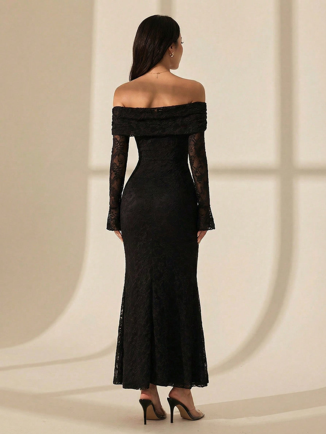 Rochie maxi SHEIN, negru