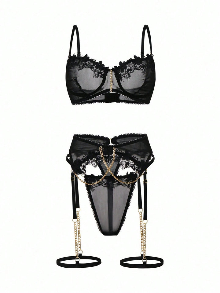 Set lenjerie intimă SHEIN, negru