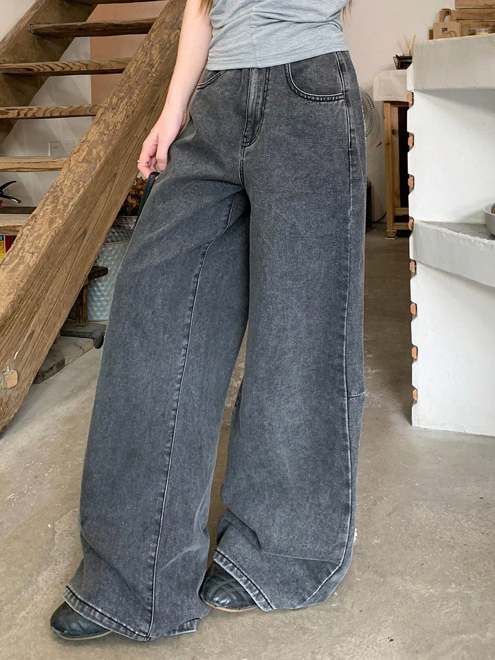 Jeans SHEIN, gri