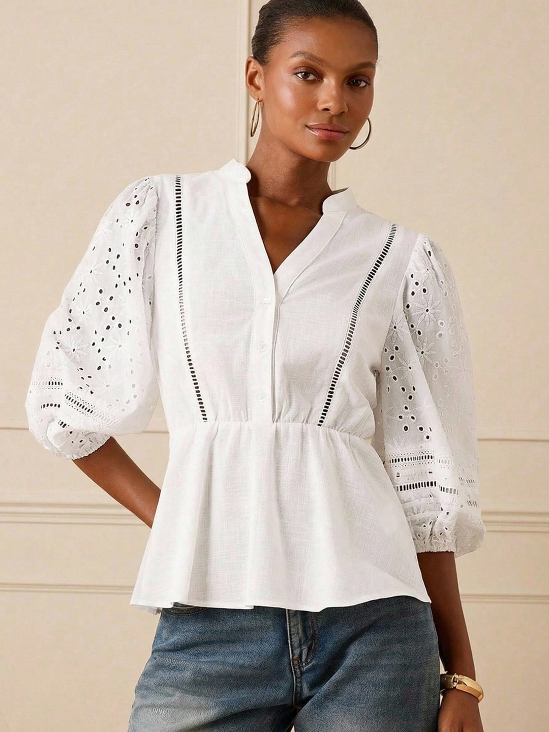 Bluza SHEIN, alb