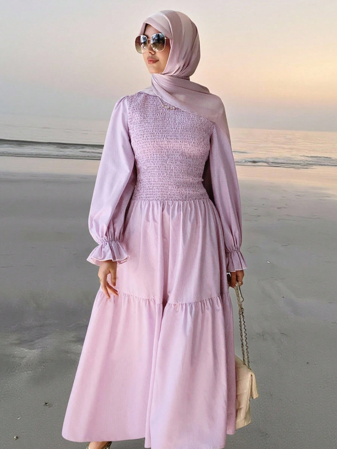 Rochie maxi SHEIN, mov
