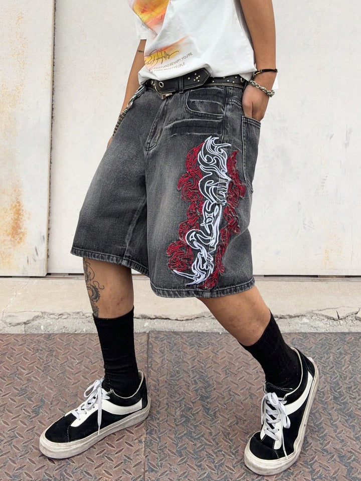Pantaloni scurți SHEIN, negru