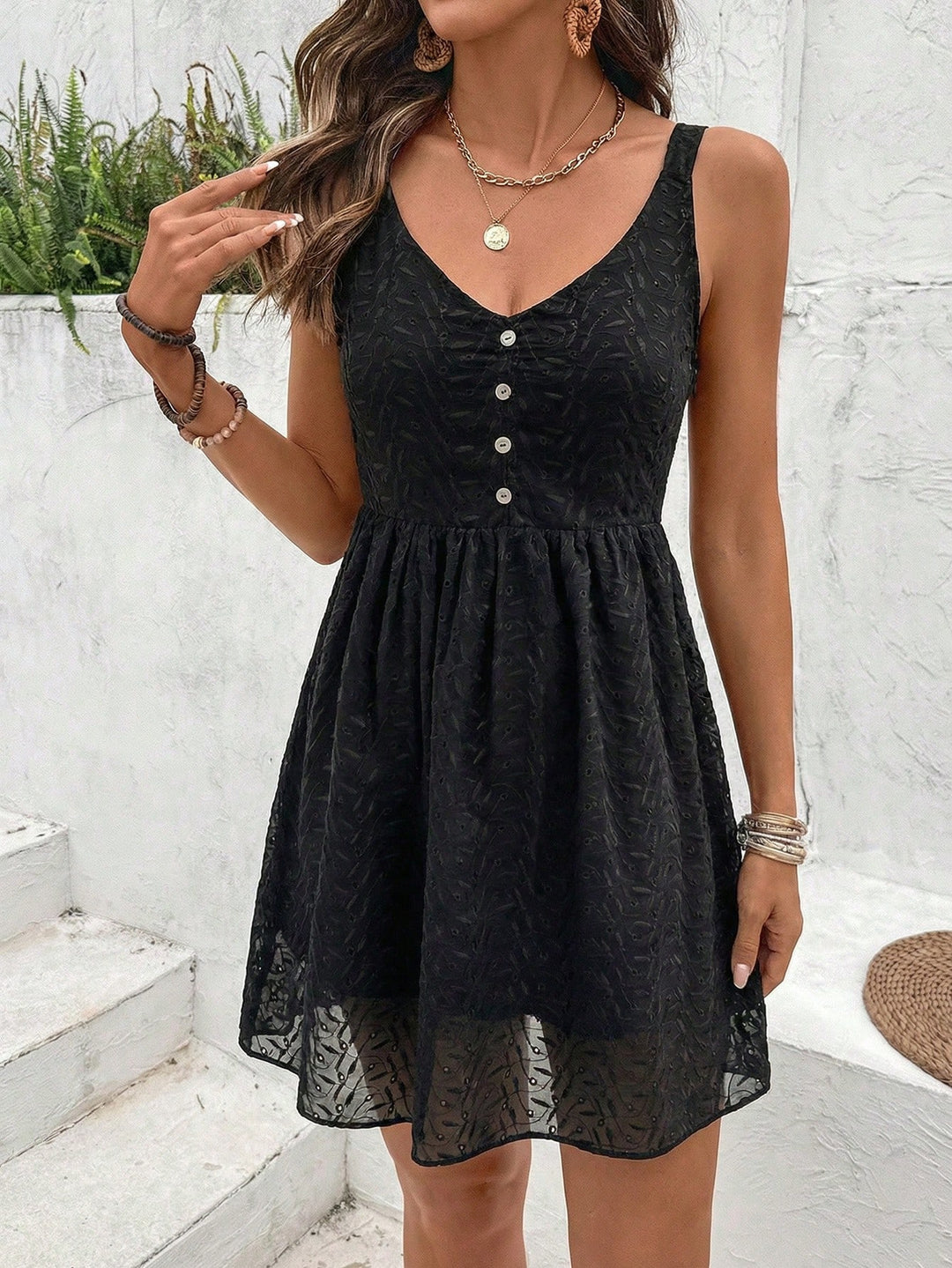 Rochie mini SHEIN, negru