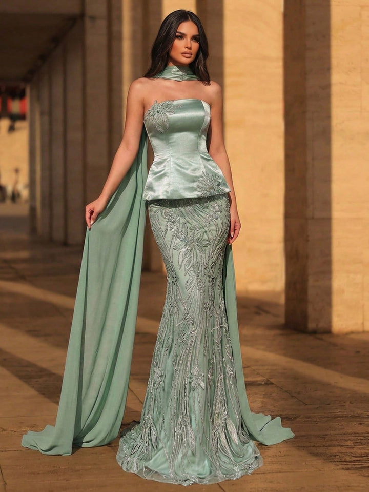 Rochie SHEIN, verde