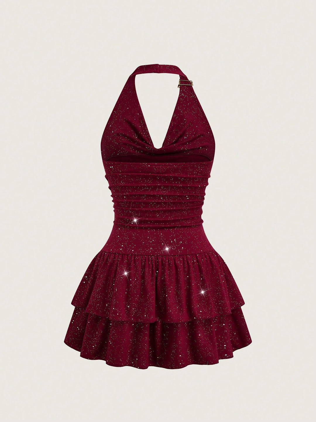 Rochie scurtă SHEIN, vișiniu